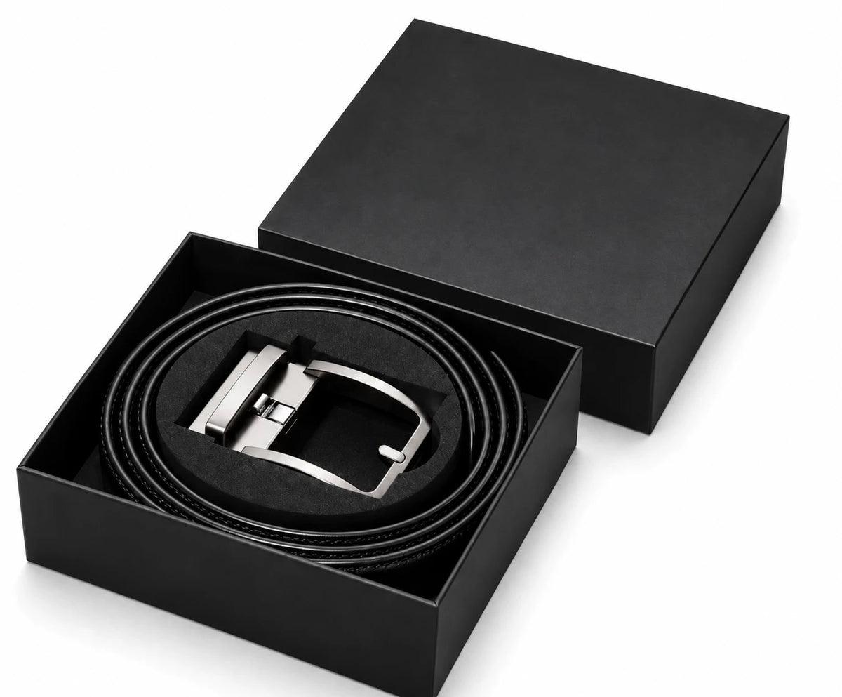 Ceinture Vacuna dans son coffret cadeau noir